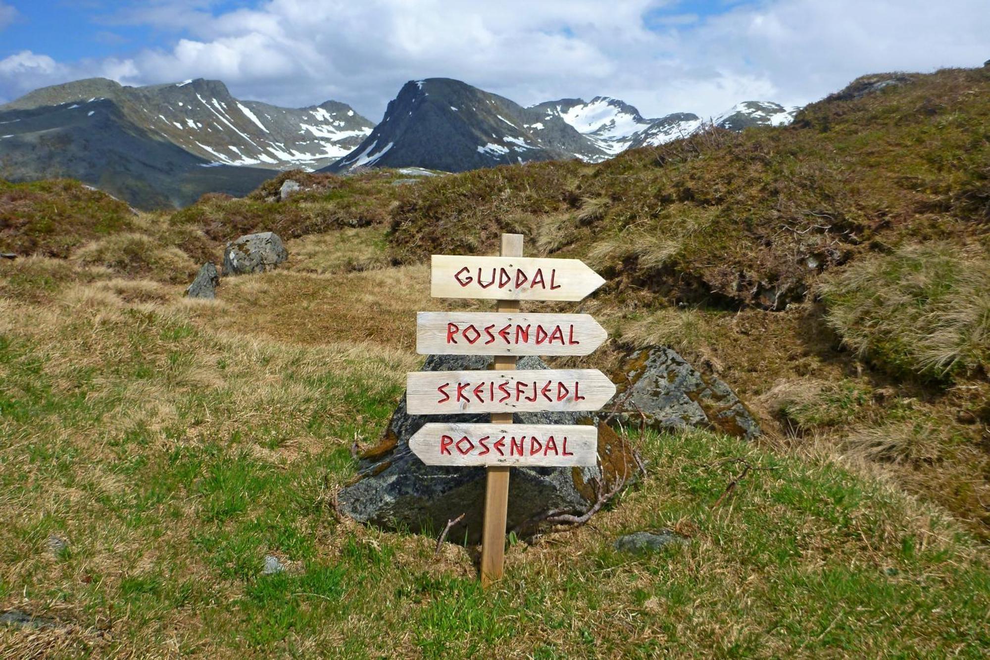Rosendal Hyttetun Exterior foto